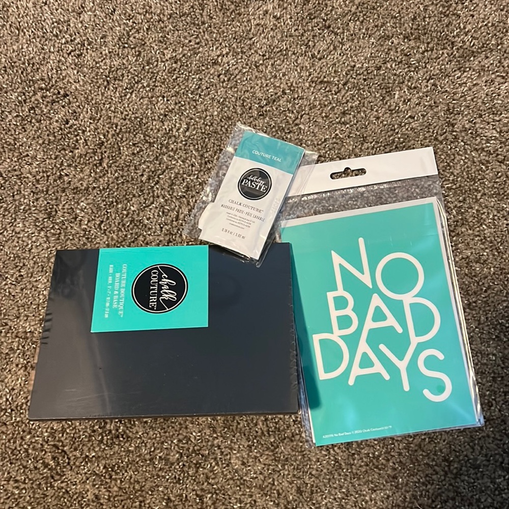 Chalk Couture No Bad Days Try Me Kit - BNIP